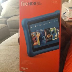 Waterproof Fire HD8 Blue case only